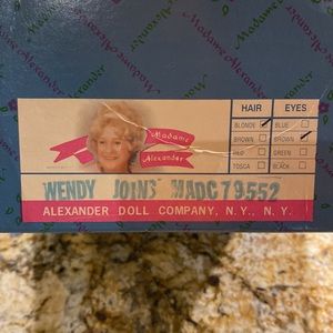 Madame Alexander | Other | Madame Alexander Lillian Vernon Exclusive